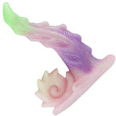 Atlas - 7.48 Inch Flexible Silicone Rainbow Dildo with Suction Cup